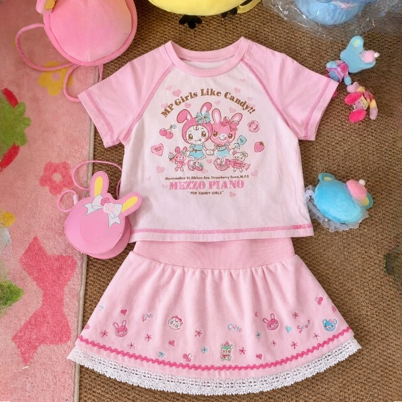 Street Fashion Women - Vintage Kawaii Cute Short Sleeve T-shirts