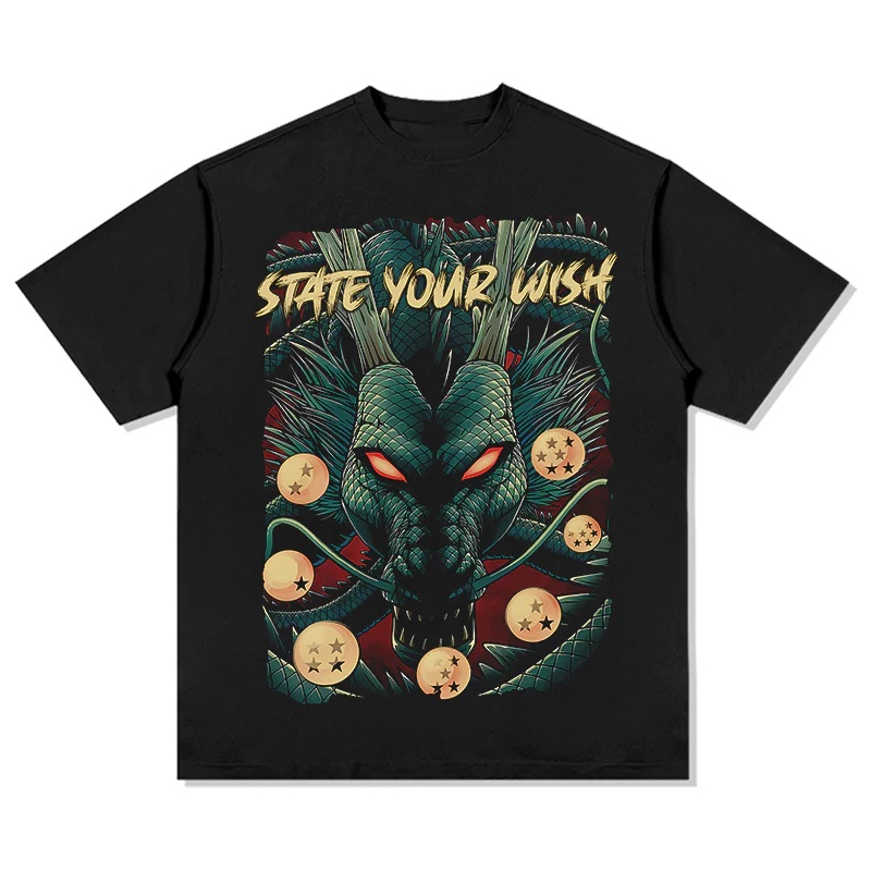 Street Fashion Of Japan - Anime Dragon Ball Shenron STATE YOUR