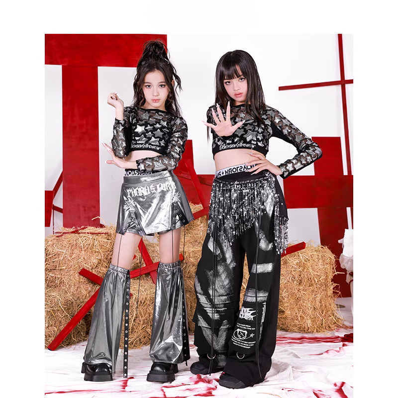 New Girls Kpop Jazz Dance Cost - Street Fashion Outfit Girl avaliação e preço
