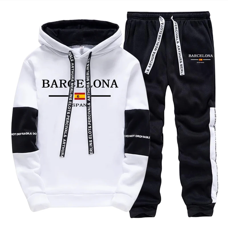 Barcelona Mens Sweatshirt Swea - Street Fashion Barcelona avaliação e preço