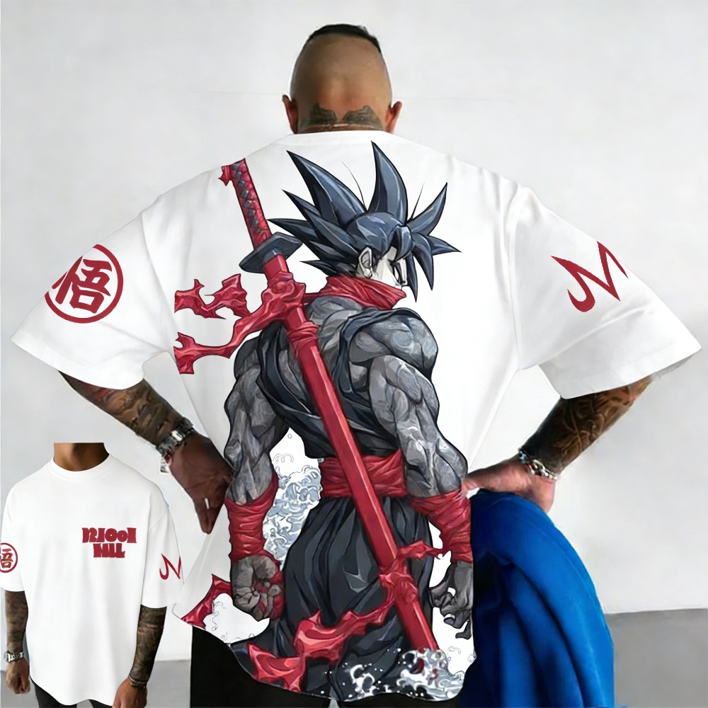 Plus Size Dragon Ball Summer A - Street Fashion Of Japan avaliação e preço