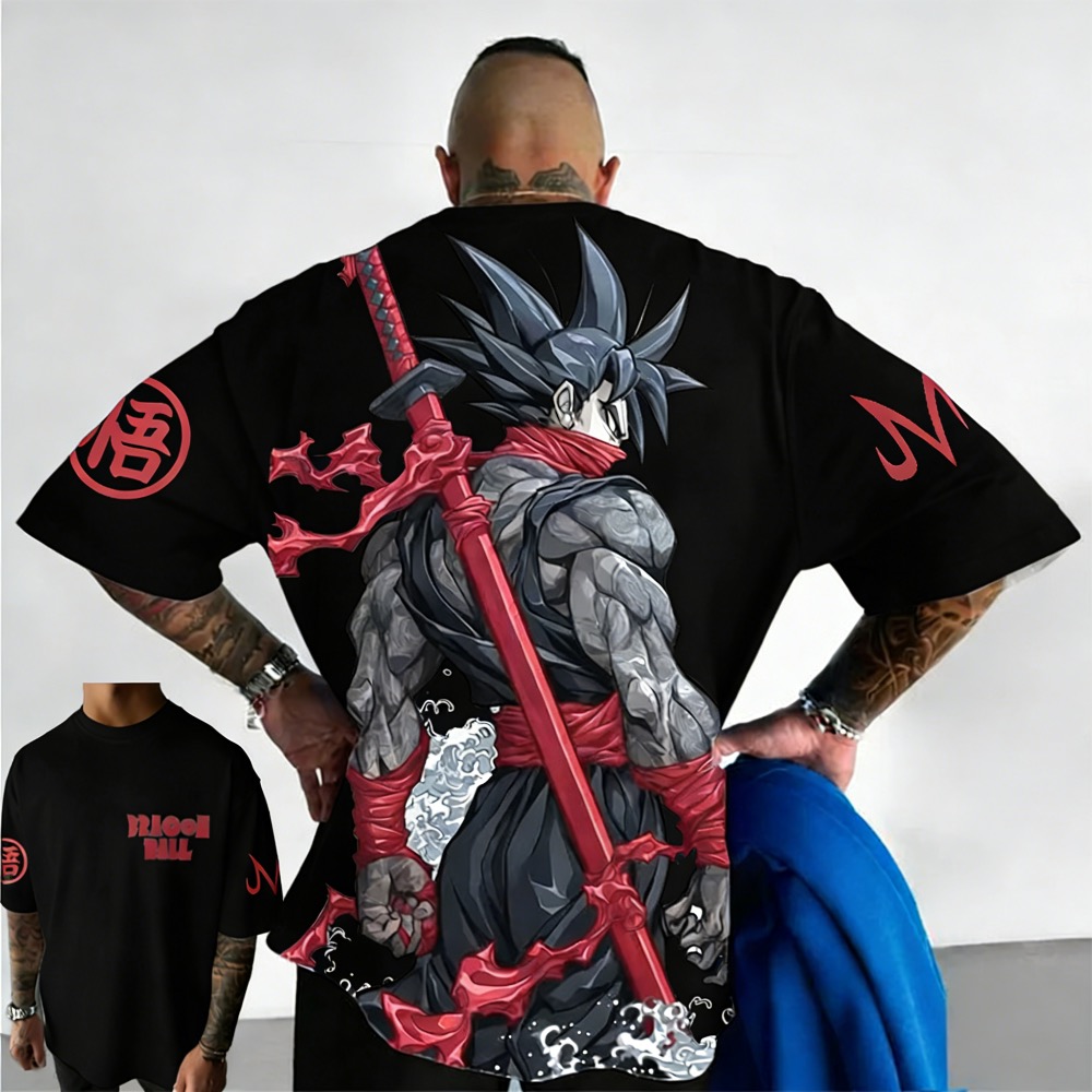 Plus Size Dragon Ball Summer A - Street Fashion Of Japan avaliação e preço