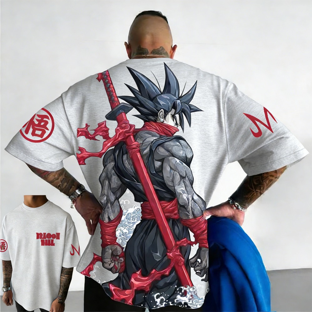 Plus Size Dragon Ball Summer A - Street Fashion Of Japan avaliação e preço