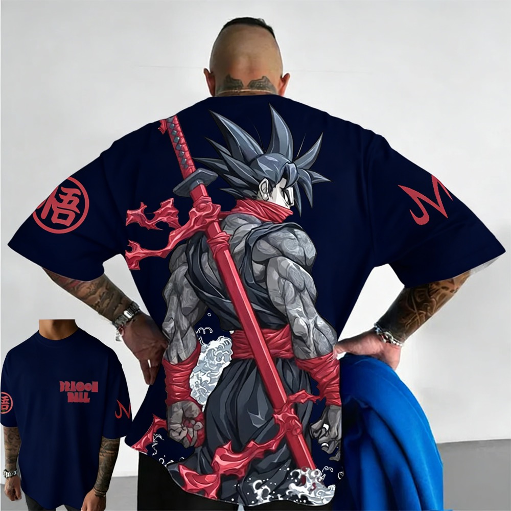 Plus Size Dragon Ball Summer A - Street Fashion Of Japan avaliação e preço