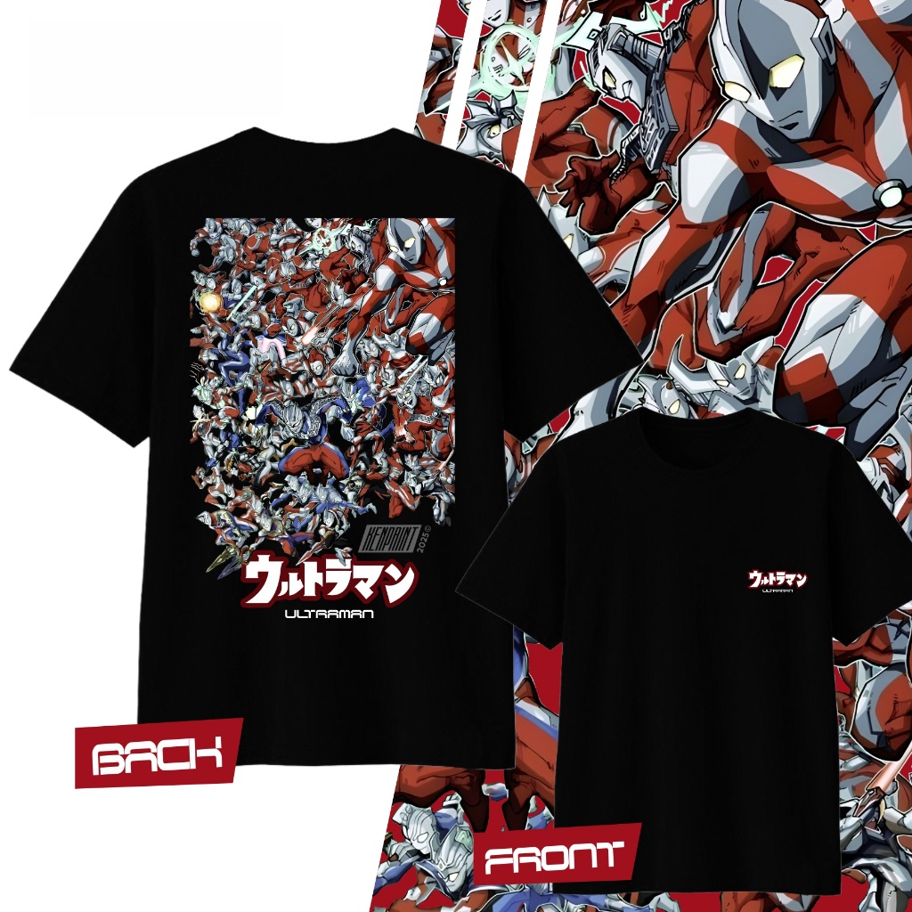 Anime Ultraman Printed Cotton  - Street Fashion Of Japan avaliação e preço