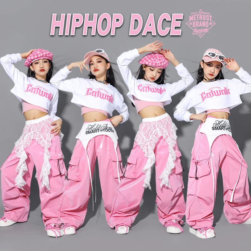 New Kpop Jazz Dance Clothes Fo - Street Fashion Outfit Girl avaliação e preço