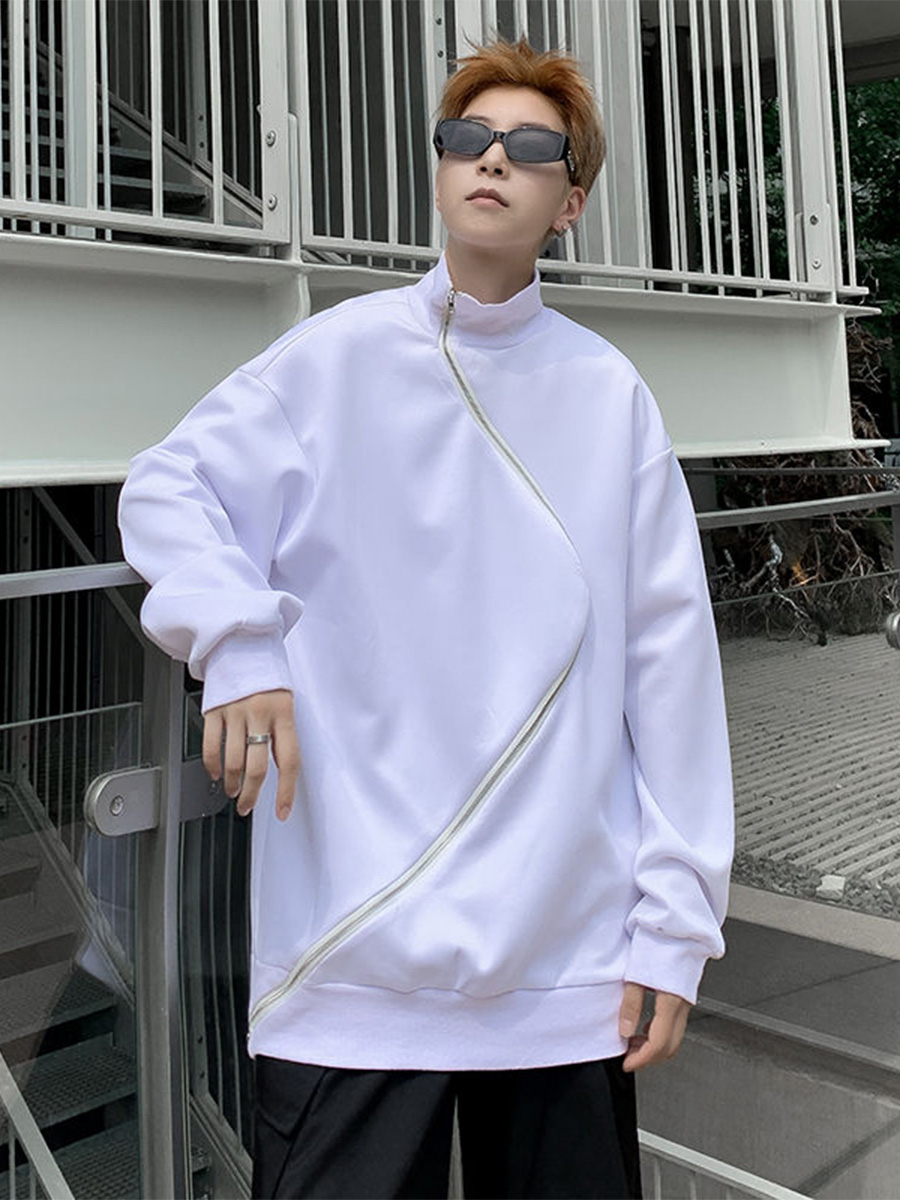 Man Outerwear No Hat Hoodies T - Street Fashion Shibuya avaliação e preço