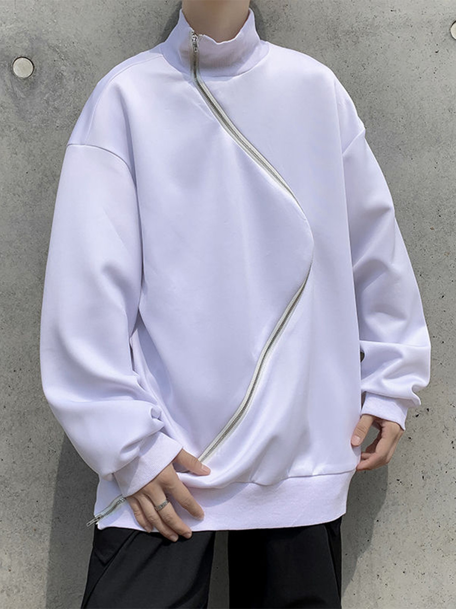 Man Outerwear No Hat Hoodies T - Street Fashion Shibuya avaliação e preço