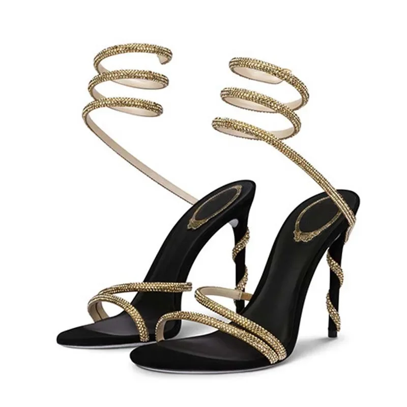 Eilyken Fashion Crystal Stilet - Street Fashion Women avaliação e preço
