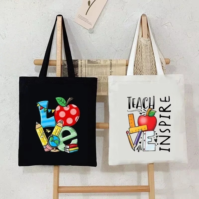 Women Canvas Shoulder Bag Teac - Tote Bag Canvas Print avaliação e preço