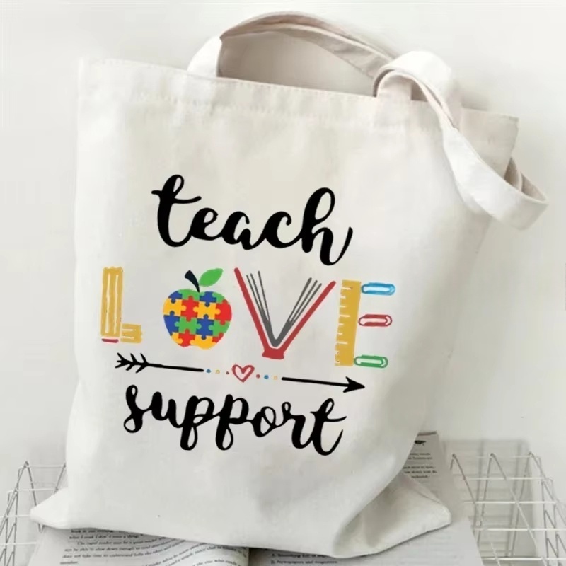 Women Canvas Shoulder Bag Teac - Tote Bag Canvas Print avaliação e preço