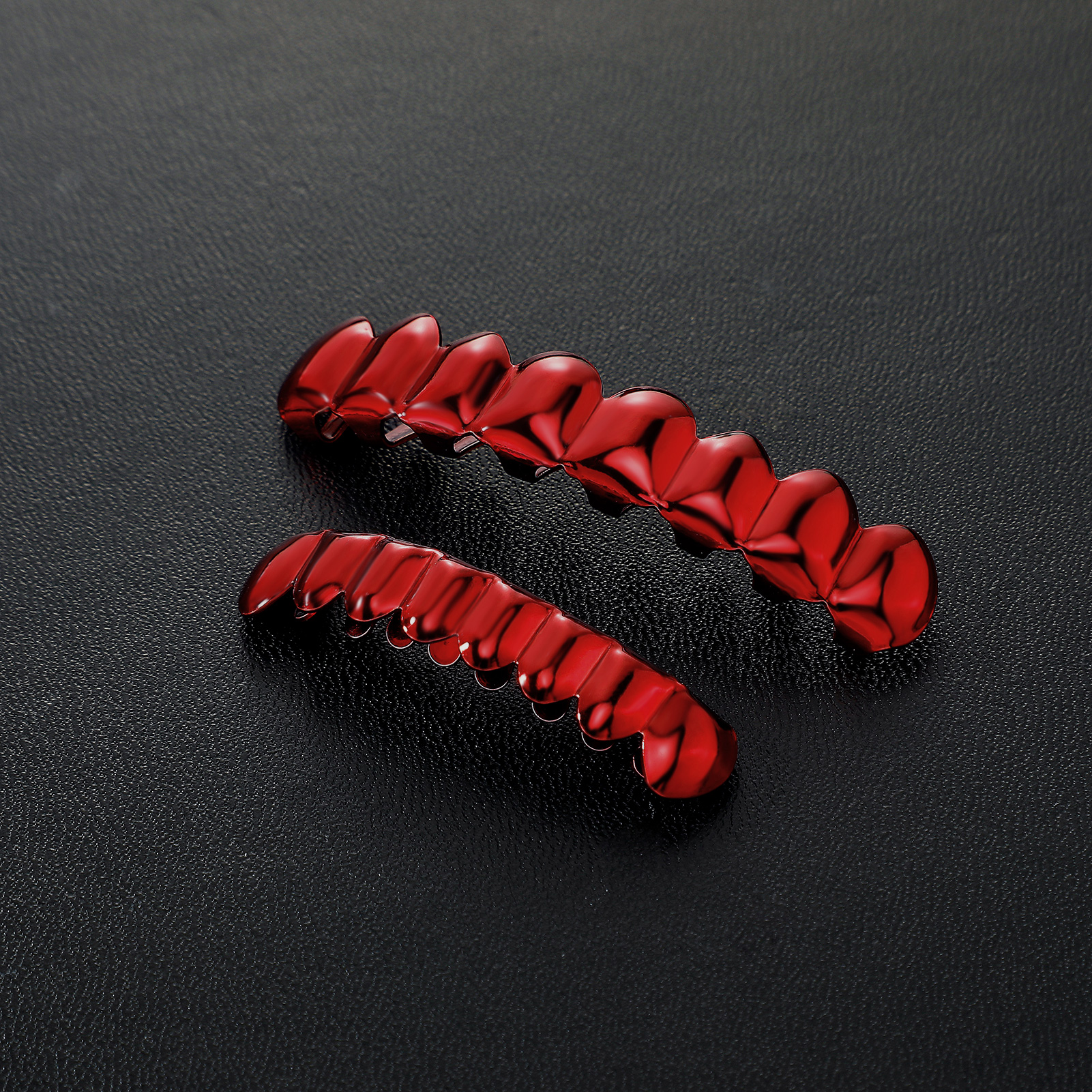 TOPGRILLZ Red Mirror Hip Hop G - Street Fashion Jewelry avaliação e preço