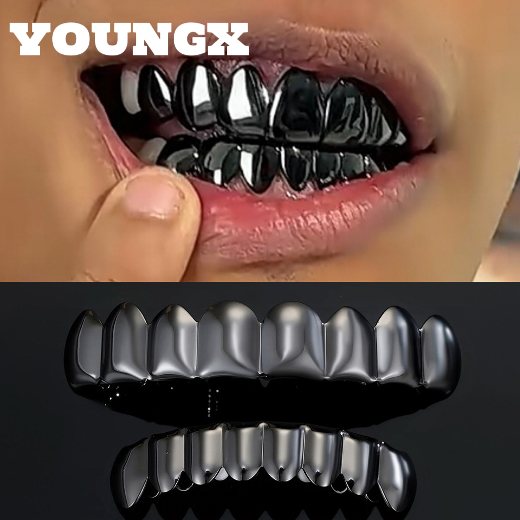 YOUNGX Top Bottom Smooth Black - Street Fashion Jewelry avaliação e preço