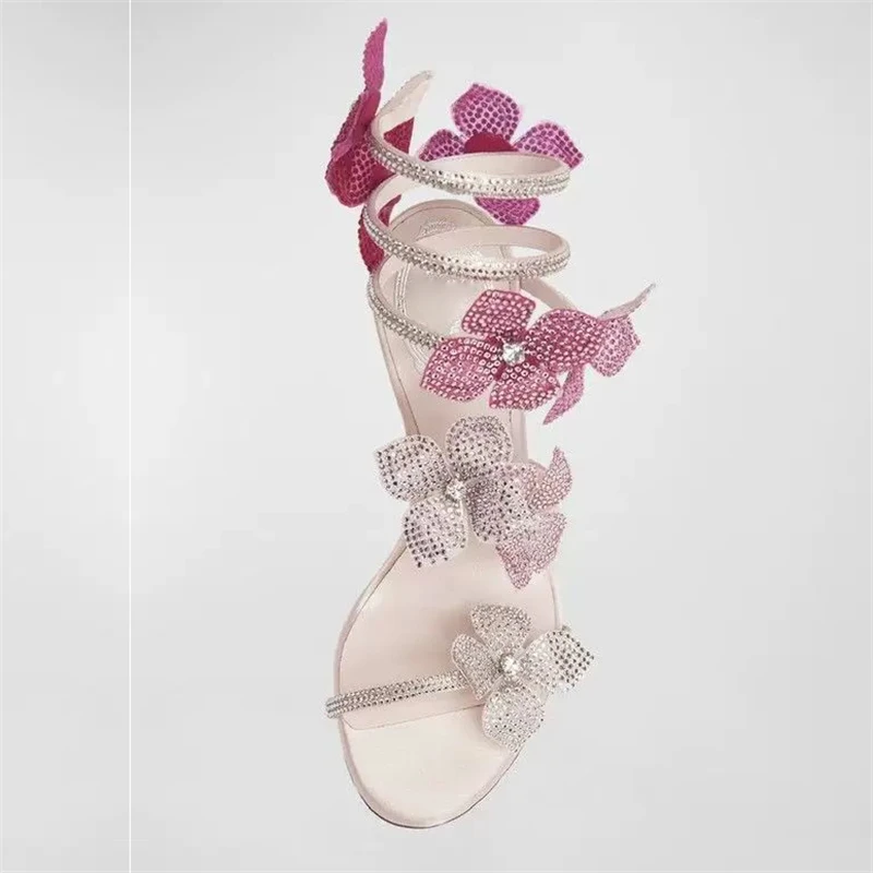 Eilyken Sexy CRYSTAL Flower Th - Street Fashion Women avaliação e preço
