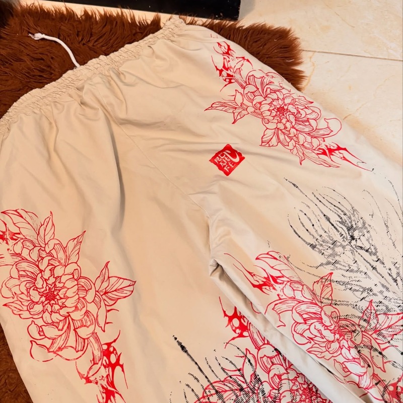 Harajuku Red Spider Lily Print - Street Fashion Of Japan avaliação e preço