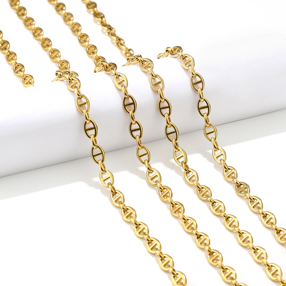 1 Meter Stainless Steel Coffee - Street Fashion Jewelry avaliação e preço