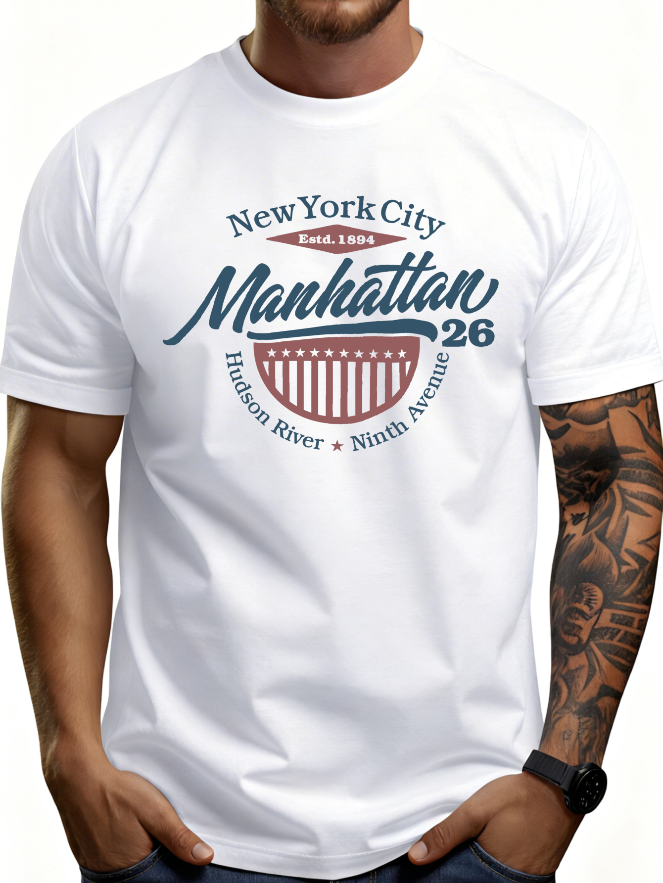 2026 Men's Summer Trendy New Y - Street Fashion New York 2026 avaliação e preço