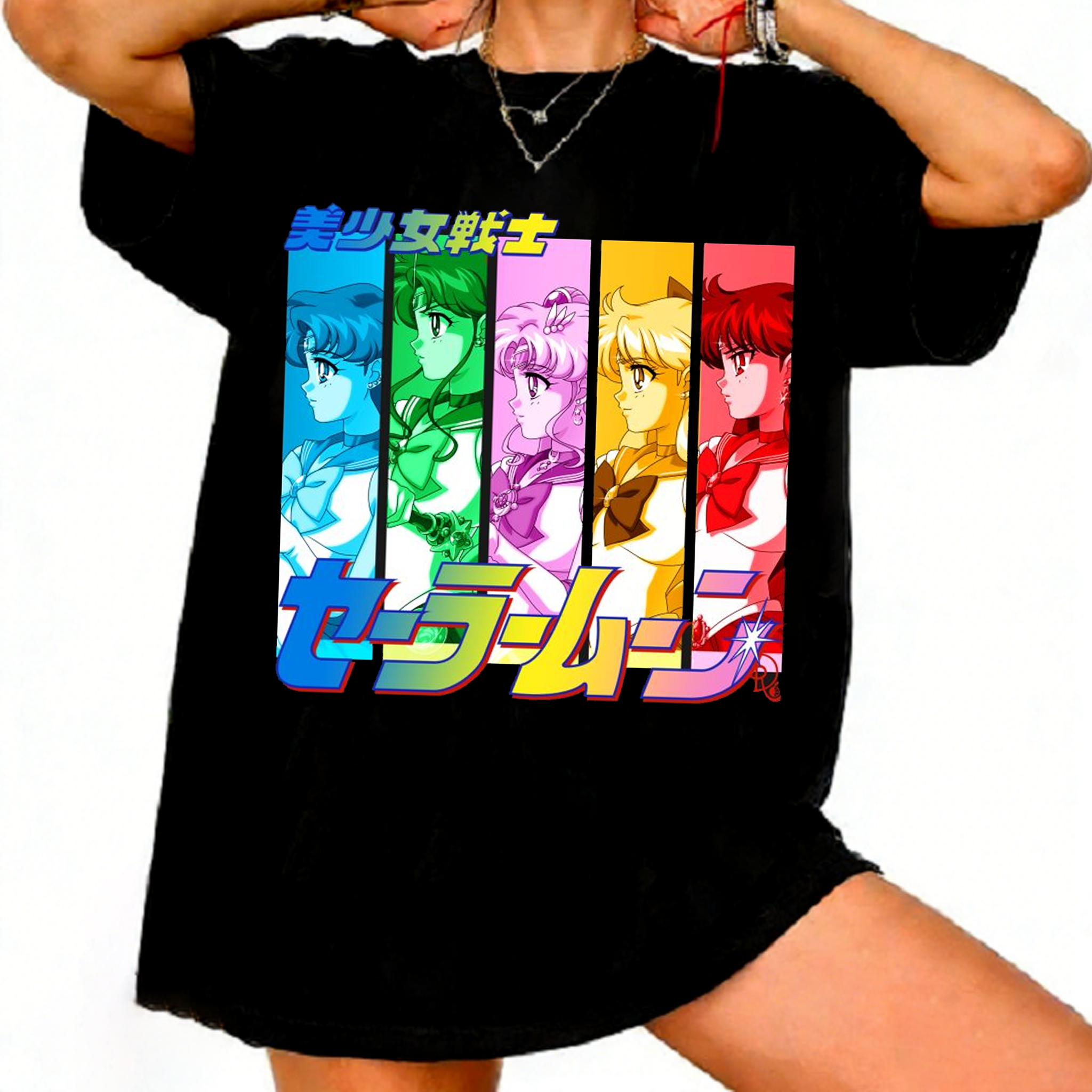 Sailor Moon 90s Retro Anime Gr - Street Fashion Of Japan avaliação e preço