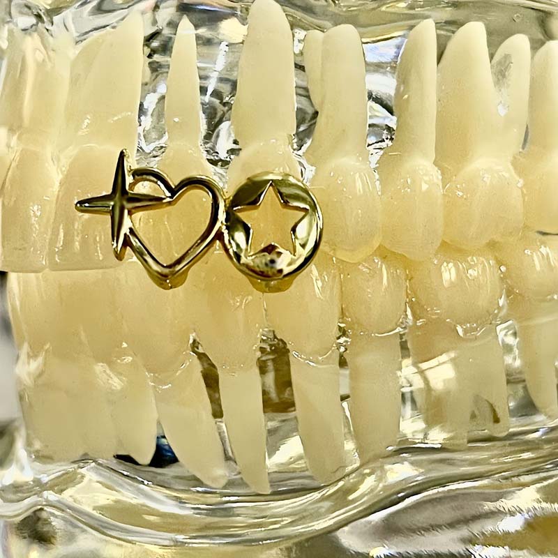 Punk Hip Hop Hollow Heart Teet - Street Fashion Jewelry avaliação e preço
