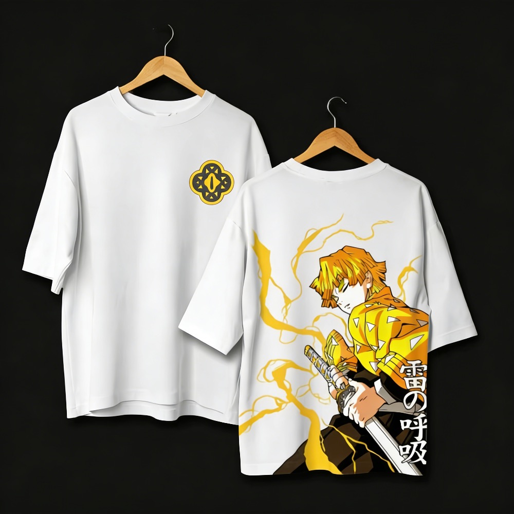 Plus Size Demon Slayer Anime P - Street Fashion Of Japan avaliação e preço