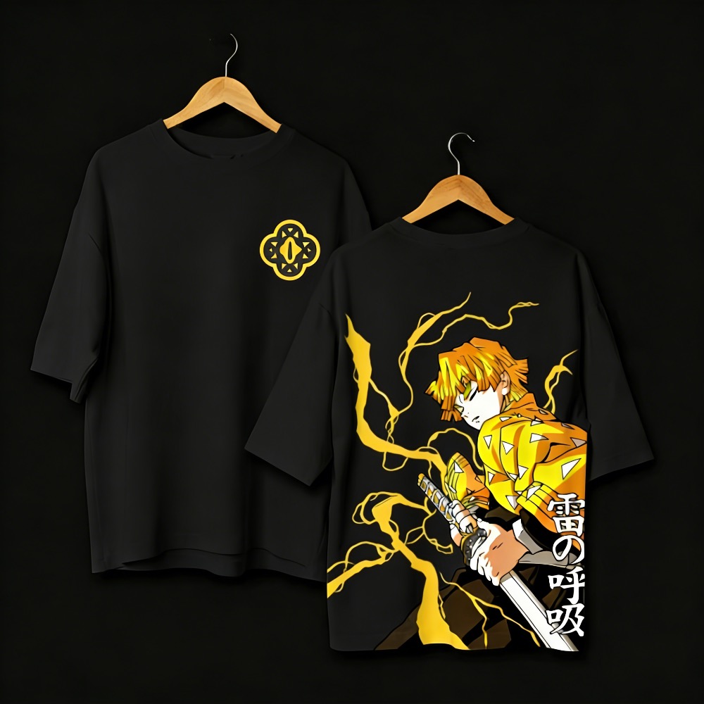 Plus Size Demon Slayer Anime P - Street Fashion Of Japan avaliação e preço