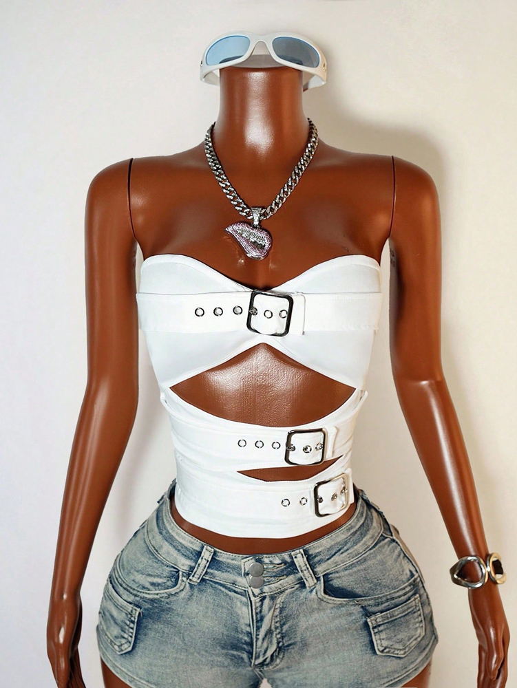 Hot Girl Y2k Woman Tops Summer - Street Fashion Outfit Girl avaliação e preço